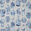 Pierre Frey Qinghua Blue Porcelain Fabric F3806001