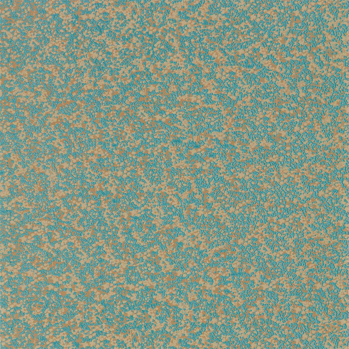 Harlequin Coral Teal/Gold 111869 Wallpaper Sample EANV111869