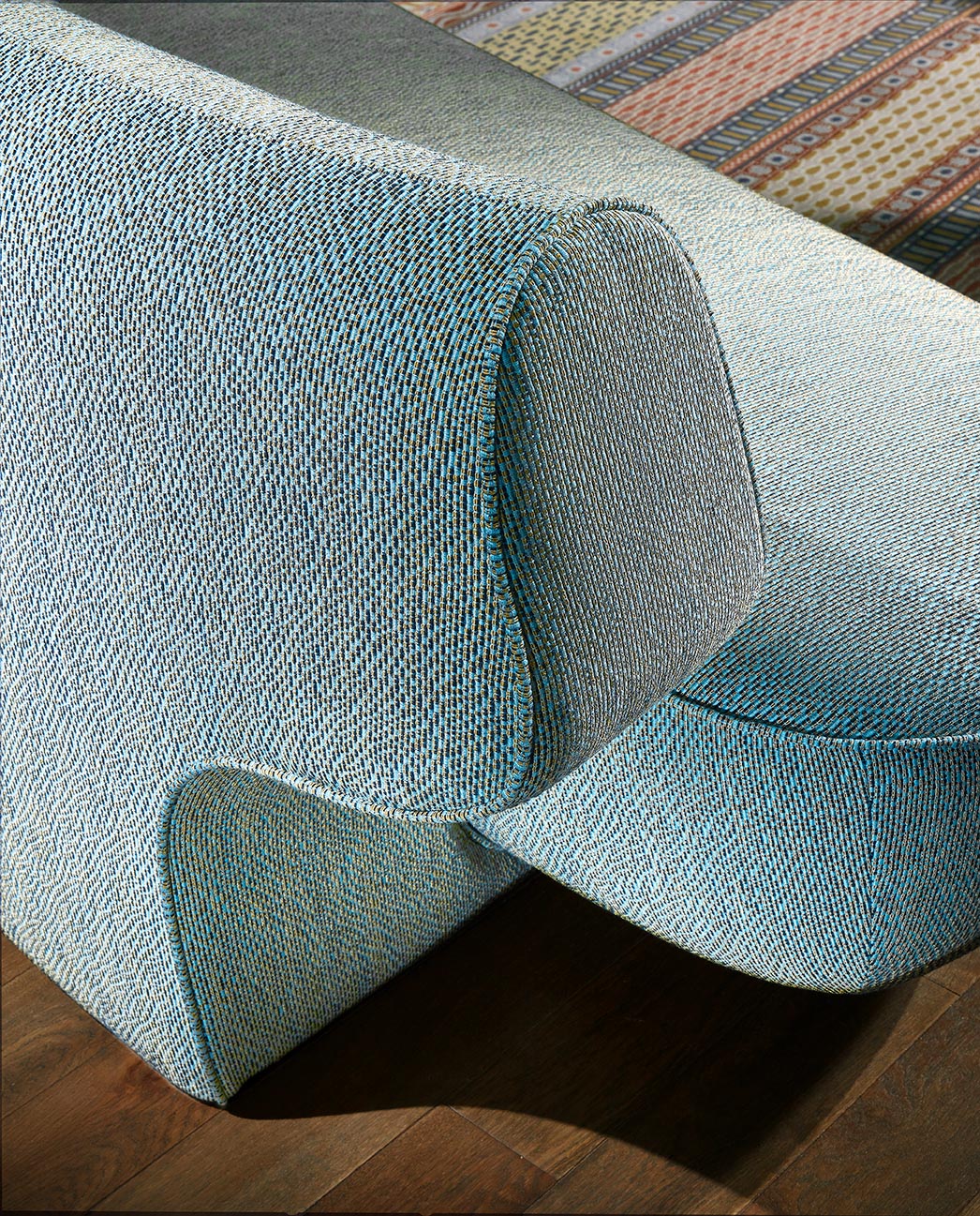 Pierre Frey Simbel Turquoise Fabric F3667012