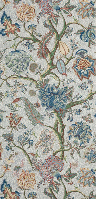 Braquenie Le Grand Corail Old Blue Wallpaper BP204003