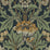 Seabrook Designs Primrose Garden Floral Prepasted Midnight Blue & Goldenrod Wallpaper EP10204