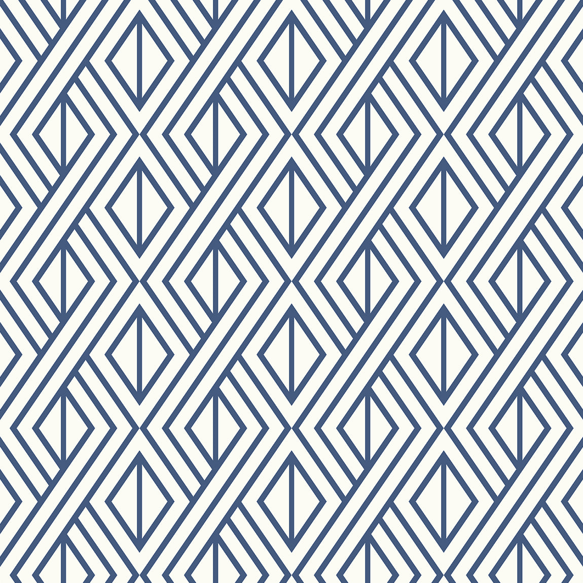 Seabrook Designs Diamond Weave Navy Blue Wallpaper ET11002