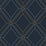 Seabrook Designs Linework Gem Midnight Blue & Metallic Gold Wallpaper Sample ET11602