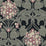 Seabrook Designs Floral Hydrangea Ebony & Rose Wallpaper Sample ET12110