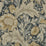 Seabrook Designs Acanthus Garden Midnight Blue & Beige Wallpaper Sample ET12308