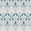 Seabrook Designs Dragonfly Damask Aegean Blue & Dewdrop Wallpaper Sample ET12414