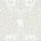 Seabrook Designs Ogee Flora Swiss Coffee & Light Grey Wallpaper ET12605