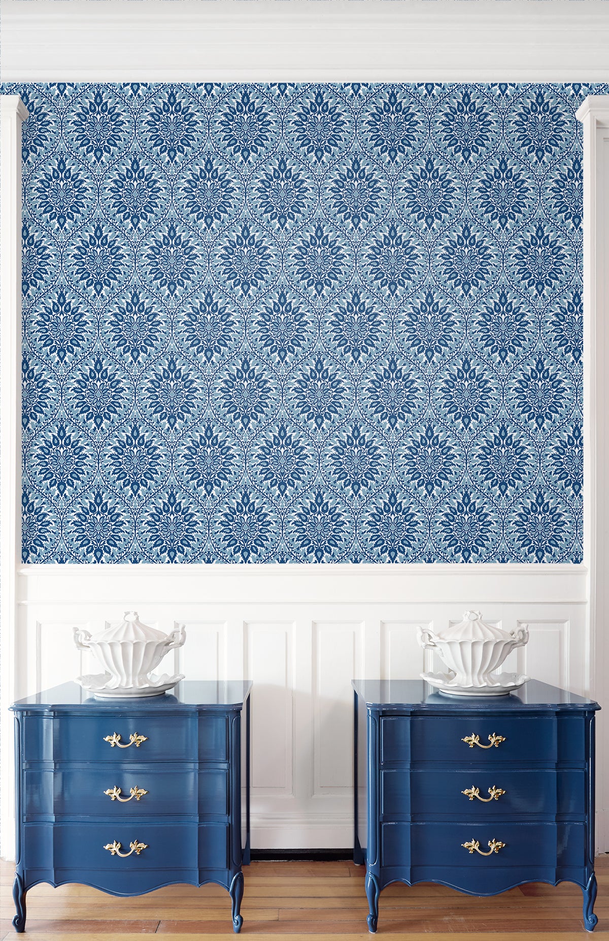 Seabrook Designs Luna Ogee Lakeside Wallpaper ET12902