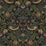 Seabrook Designs Strawberry Meadow Black Wallpaper Sample ET13401