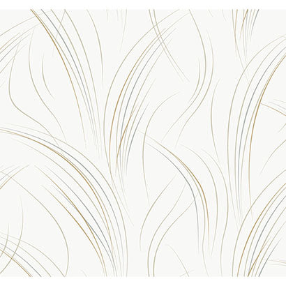 York Graceful Wisp White Sample EV3939