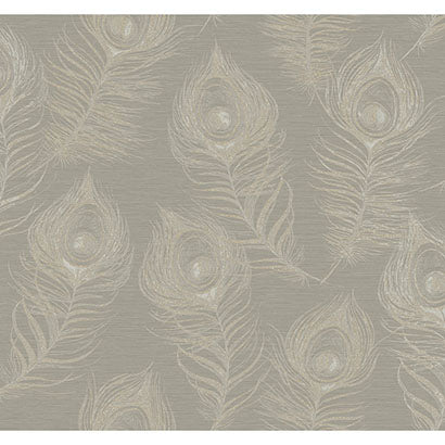 York Regal Peacock Mink Wallpaper EV3941