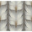 York Lotus Light Stripe Charcoal Wallpaper EV3953