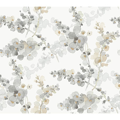 York Blossom Fling Steel Wallpaper EV3971