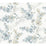 York Blossom Fling Blue Wallpaper EV3974