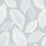 Seabrook Designs Tossed Leaves Ice Wallpaper Sample EW10028