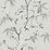 Seabrook Designs Floral Blossom Trail Stormy Wallpaper Sample EW11100