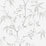 Seabrook Designs Floral Blossom Trail Soft Grey Wallpaper EW11108