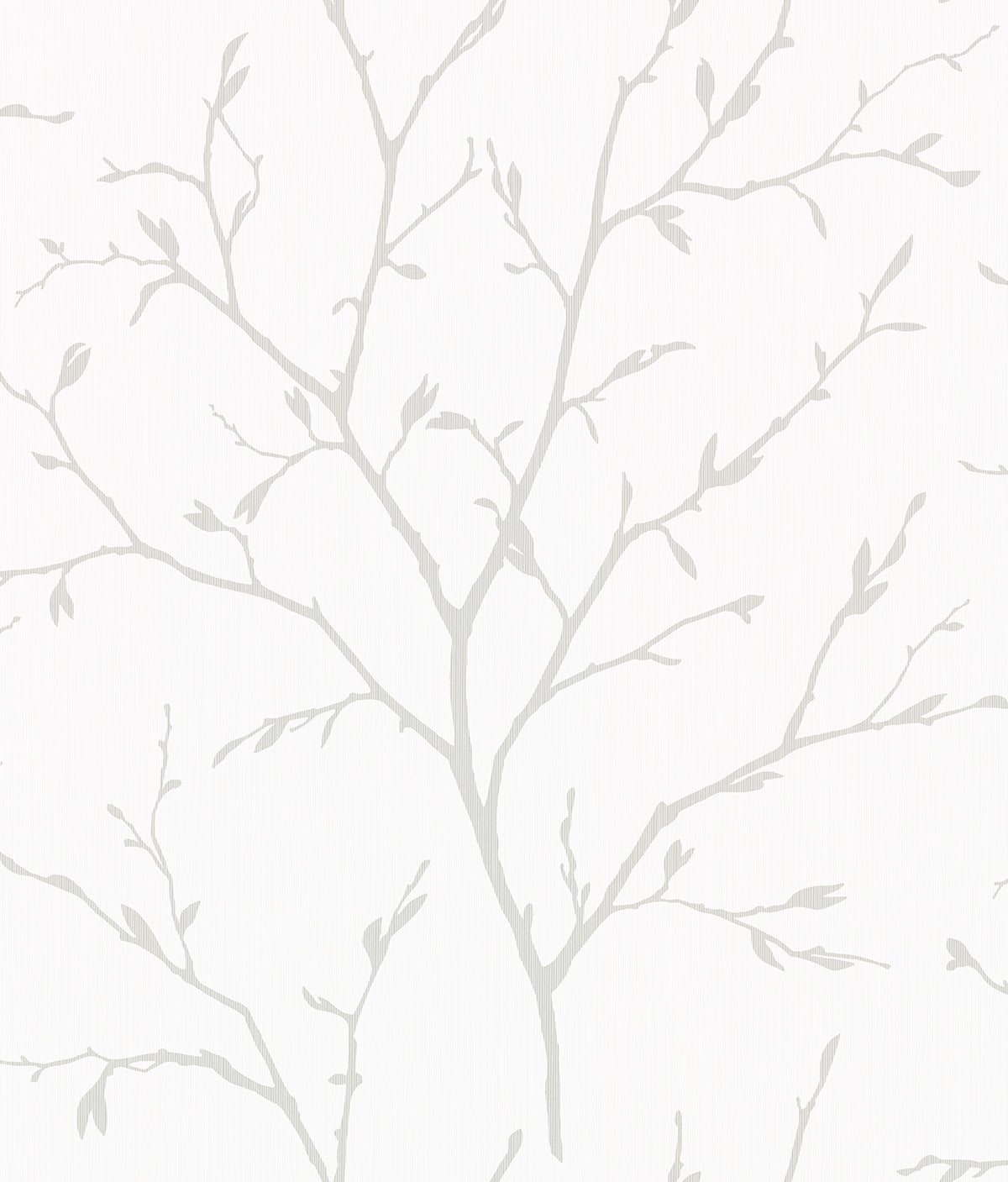 Seabrook Designs Branching Out Winter Grey Wallpaper EW11808