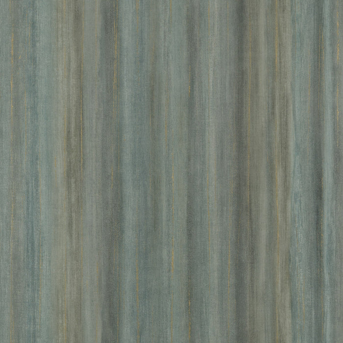 Threads Painted Stripe Teal Wallpaper Sample EW15025.615.0