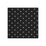 Clarke & Clarke Dotty Charcoal Fabric Sample F0063/02.CAC.0