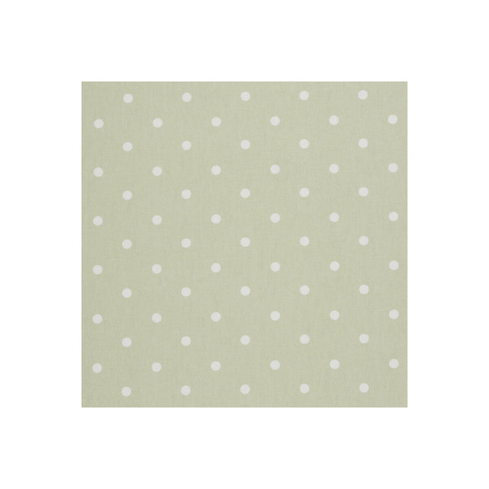 Clarke & Clarke Dotty Sage Fabric Sample F0063/10.CAC.0