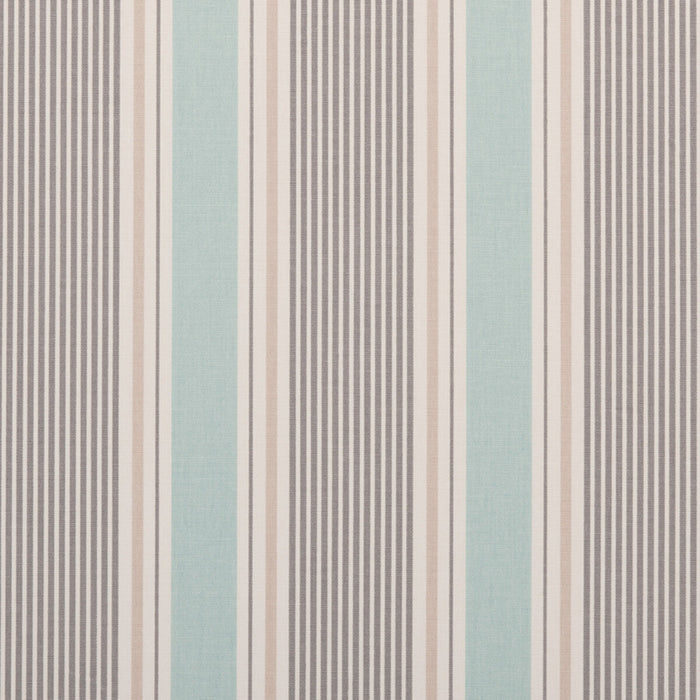 Clarke & Clarke Sail Stripe Mineral Fabric Sample F0408/03.CAC.0