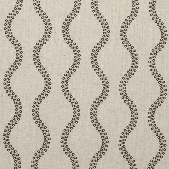 Clarke & Clarke Woburn Charcoal Fabric Sample F0741/03.CAC.0