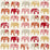 Clarke & Clarke Elephants Spice Fabric Sample F0794/02.CAC.0