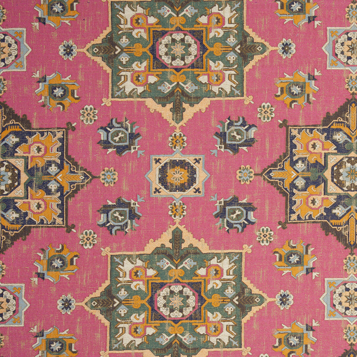 Clarke & Clarke Malatya Azalea Fabric Sample F0798/02.CAC.0