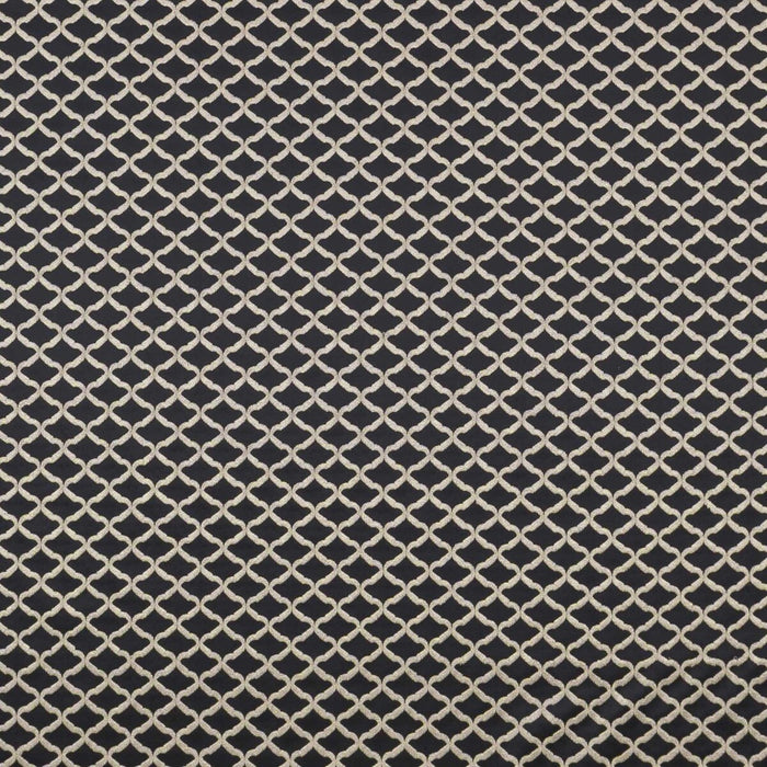 Clarke & Clarke Reggio Ebony Fabric Sample F0872/03.CAC.0