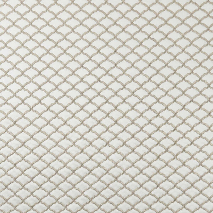 Clarke & Clarke Reggio Ivory Fabric Sample F0872/04.CAC.0