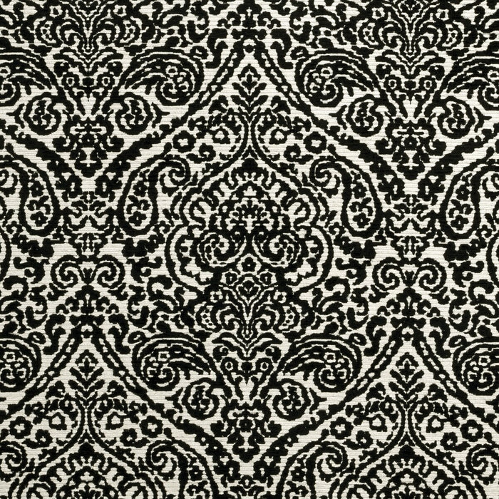 Clarke & Clarke Bw1023 Black/White Fabric Sample F0896/01.CAC.0