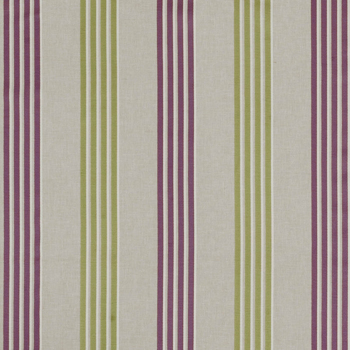 Clarke & Clarke Wensley Violet/Citrus Fabric Sample F0941/06.CAC.0