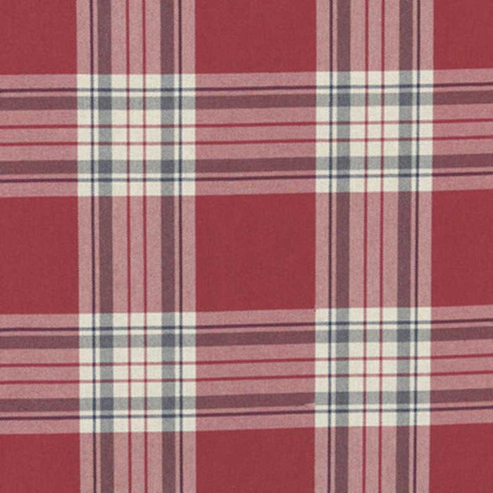 Clarke & Clarke Glenmore Red Fabric Sample F0949/08.CAC.0