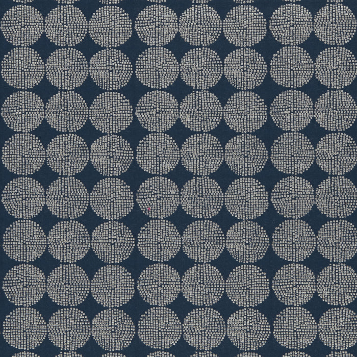 Clarke & Clarke Kiko Indigo Fabric Sample F0956/04.CAC.0