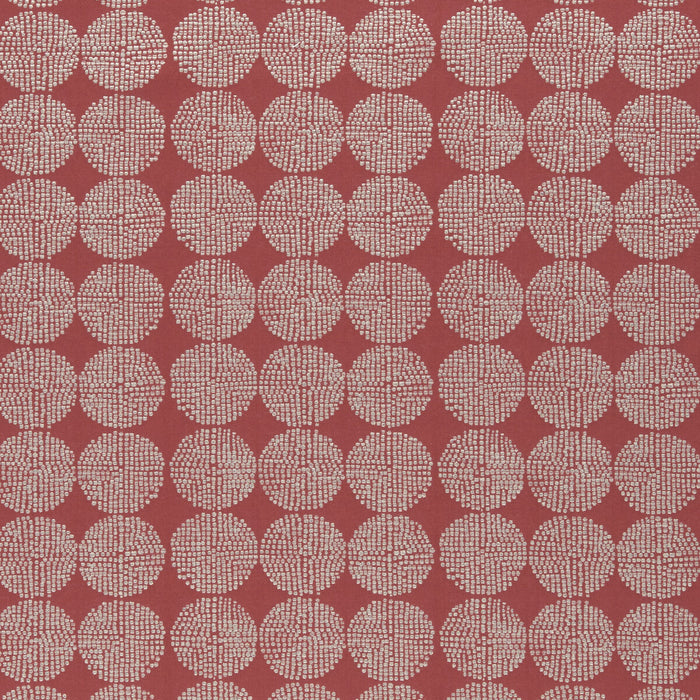 Clarke & Clarke Kiko Red Fabric Sample F0956/06.CAC.0