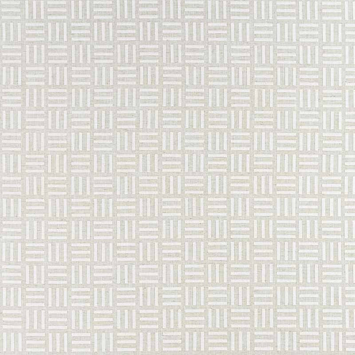 Clarke & Clarke Parallel Ivory Fabric Sample F1449/02.CAC.0