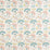 Clarke & Clarke Bohemia Coral/Teal Fabric Sample F1462/02.CAC.0