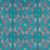 Clarke & Clarke Caspian Velvet Teal Fabric Sample F1474/03.CAC.0