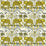 Clarke & Clarke Zambezi Linen Gold Fabric Sample F1495/01.CAC.0