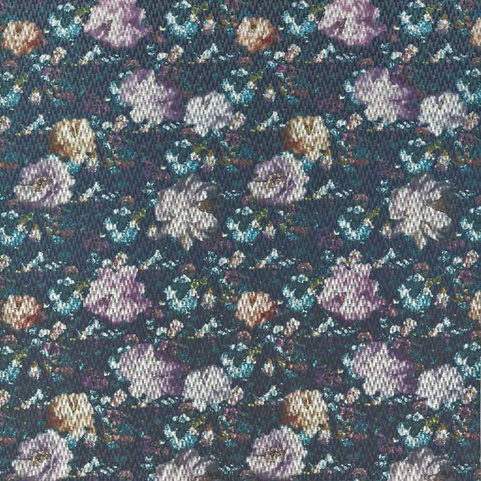 Clarke & Clarke Camile Midnight Fabric Sample F1523/03.CAC.0