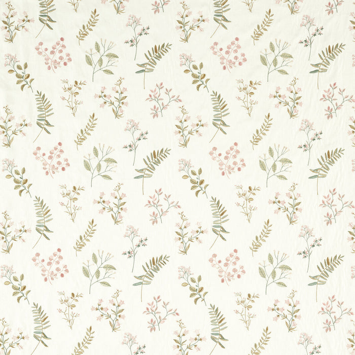 Clarke & Clarke Brigitte Blush Fabric Sample F1554/02.CAC.0