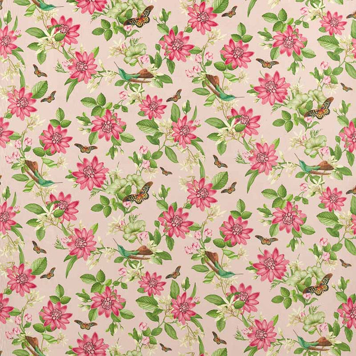 Clarke & Clarke Pink Lotus Blush Velvet Fabric Sample F1588/01.CAC.0