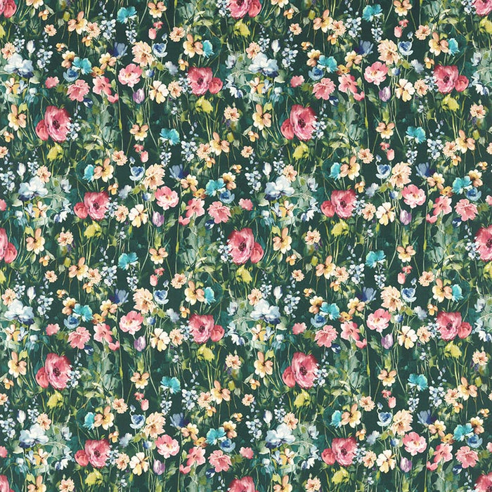 Clarke & Clarke Wild Meadow Forest Fabric F1596/03.CAC.0