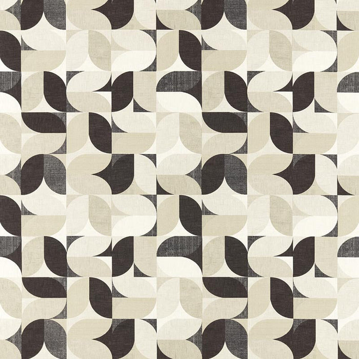 Clarke & Clarke Reno Monochrome Fabric Sample F1640/02.CAC.0