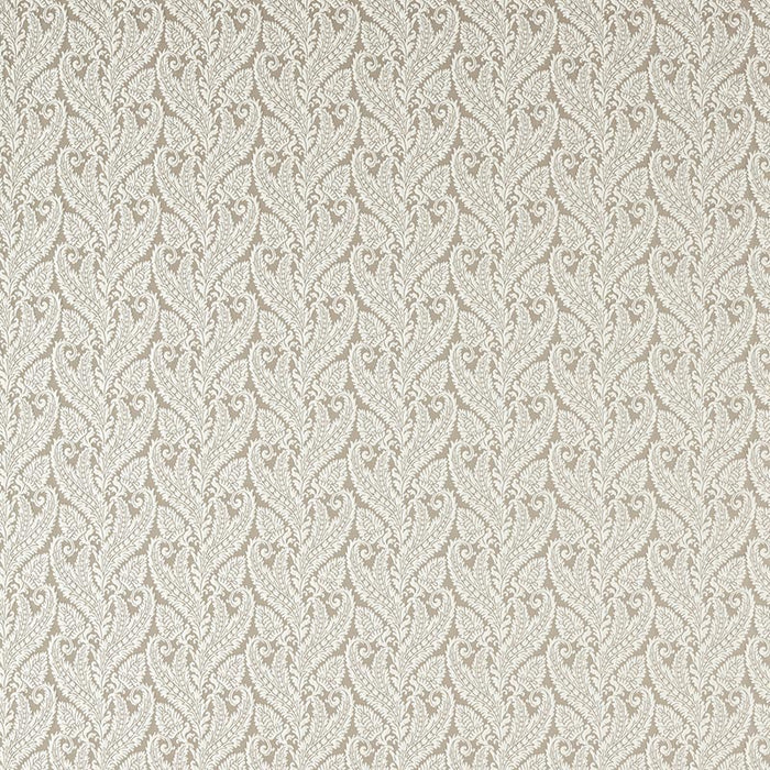 Clarke & Clarke Regale Ivory Mocha Fabric F1659/02.CAC.0