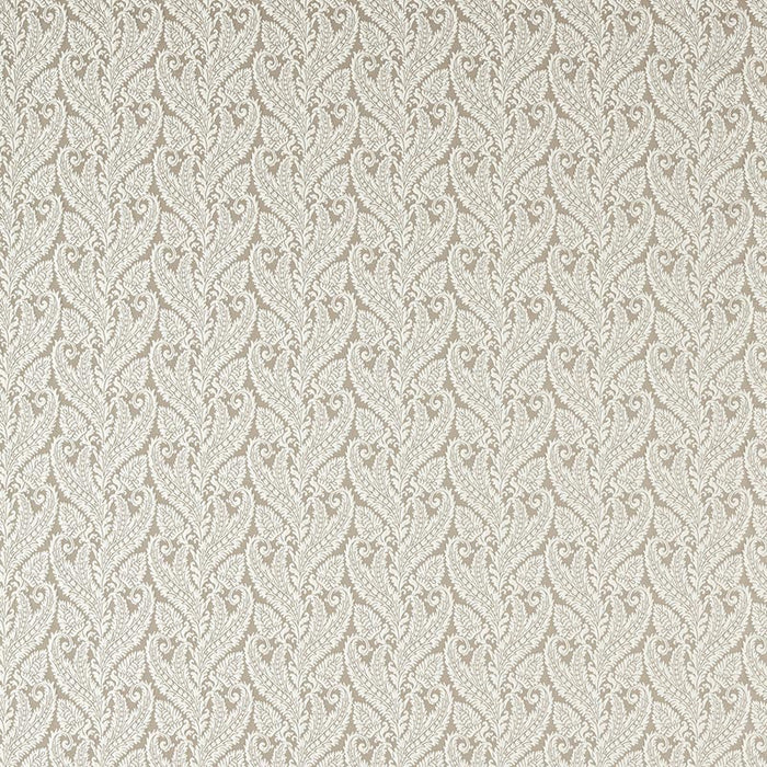 Clarke & Clarke Regale Ivory Mocha Fabric Sample F1659/02.CAC.0