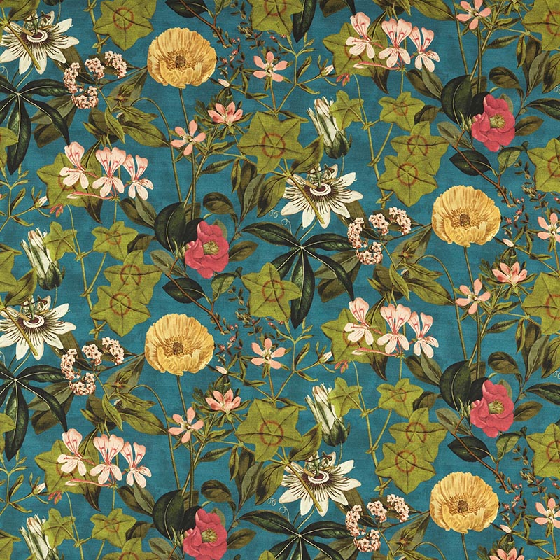 Clarke & Clarke Passiflora Outdoor King Fabric F1672/02.CAC.0