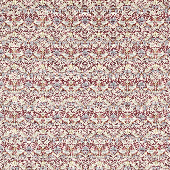 Clarke & Clarke Strawberry Thief Plum Fabric F1678/03.CAC.0