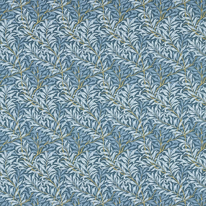 Clarke & Clarke Willow Boughs Denim Fabric Sample F1679/01.CAC.0